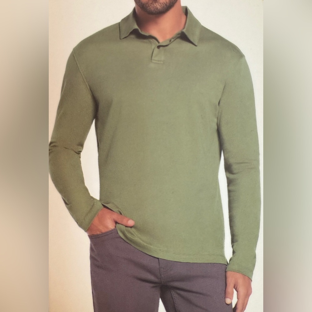 NWT Banana Republic Cotton Luxe Touch Polo